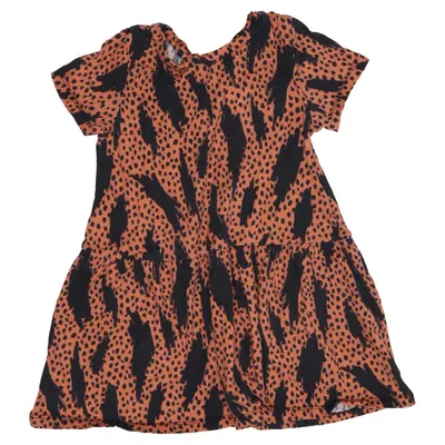 Klänning (Brun, Svart) från Mini Gina Tricot Bomull