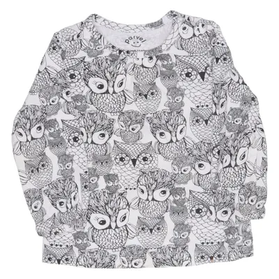 Long sleeve T-shirt (White, Black) from Parvel