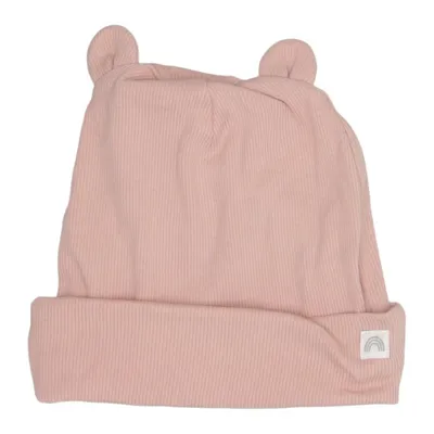 Bonnet (Rose) de Lindex Baby Coton, Élasthane