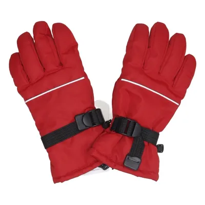 Gloves (Red, Black) from Line One Polyester, Polyurethane