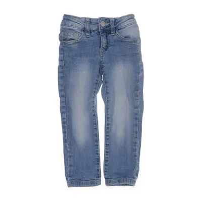 Jeans (Blå) från Temple Bomull, Elastan
