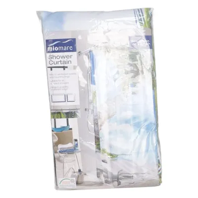 Douchegordijn (Blauw, Groen, Meerkleurig) van Miomare Polyester