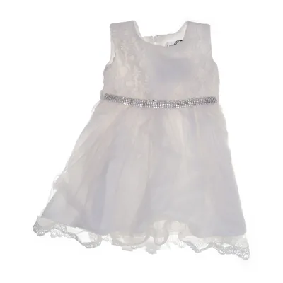 Brudnäbbsklänning (Vit) från Little P Polyester