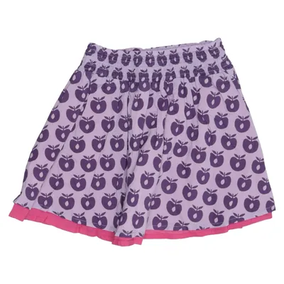 Skirt (Purple, Pink) from Småfolk Cotton