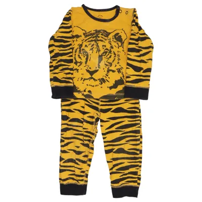 Pyjamas (Gul, Svart) från Parvel Bomull, Elastan