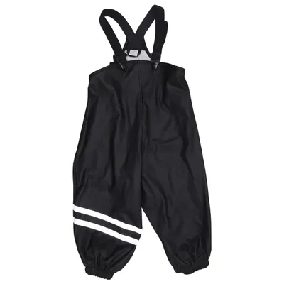 Rain pants (Black) from Lindex Kids Polyurethane