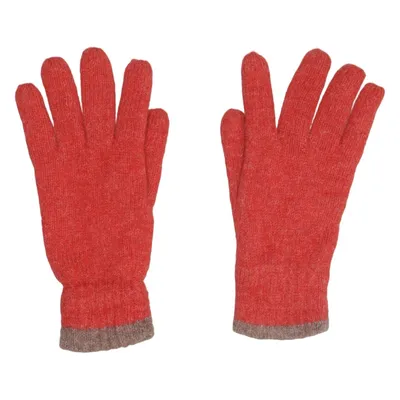 Handskar (Röd) från Thinsulate Polyester, Ull