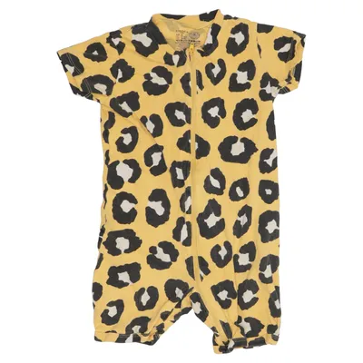 Sparkdräkt (Gul, Svart) från Lindex Baby Bomull