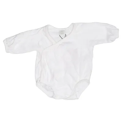 Romper (Wit) van Lindex Newborn Katoen, Elastaan, Polyester