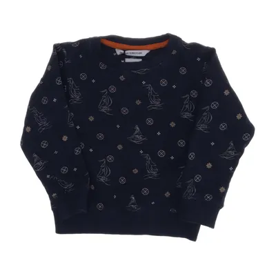 Collegetröja (Blå, Flerfärgad) från Ebbe Ekologisk bomull, Återvunnen polyester