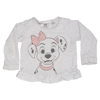 Top (Grijs, Roze) van H&M x Disney Katoen