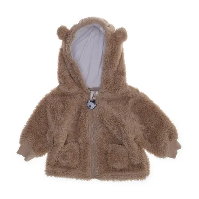 Capuchon sweater (Bruin) van Ergee Katoen, Elastaan, Polyester