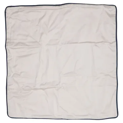 Housse de coussin (Beige, Bleu) de H&M Home Coton recyclé