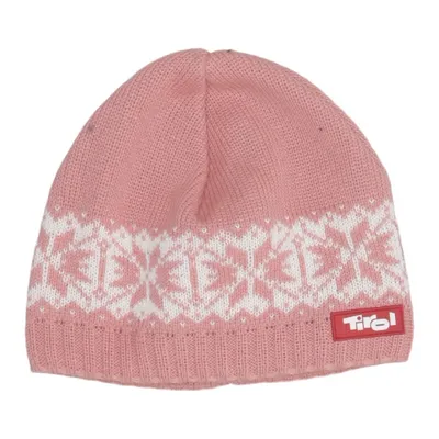 Beaniemössa (Rosa, Vit) från Tirol Akryl, Polyester, Ull