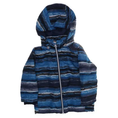 Vinterjacka (Blå, Svart, Vit) från Name It Minimize Polyester