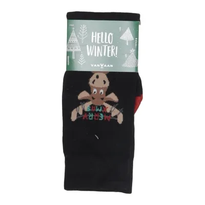 Chaussettes (Noir, Multicolore) de VanVaan Coton, Élasthane, Polyamide