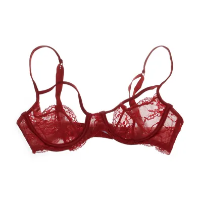 Bra (Red) from ASOS Polyamide, Elastane, Polyester