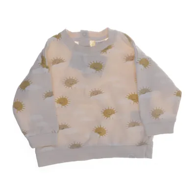 Collegetröja (Beige, Gul, Vit) från Lindex Baby Bomull, Elastan