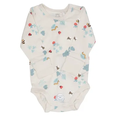 Body (Beige, Flerfarvet) fra Lindex Bomuld, Elastan
