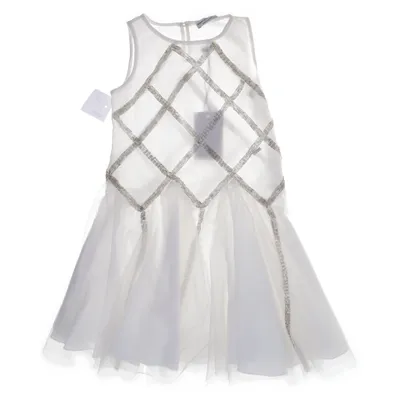 Klänning (Vit) från John Galliano Nylon, Polyester