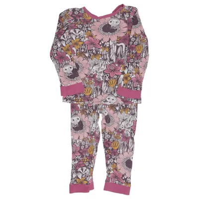 Pyjamas (Rosa, Lila, Flerfärgad) från Moomin Bomull