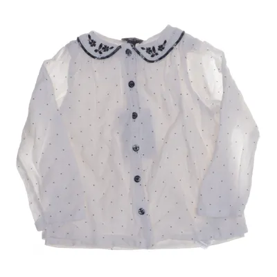 Blus (Vit, Svart) från Sergent Major Bomull