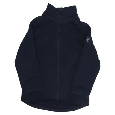 Fleece jacket (Blue) from Polarn O. Pyret Merino wool