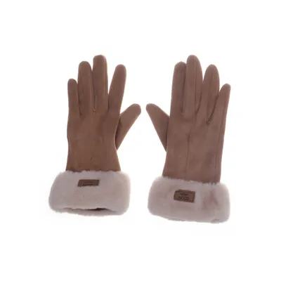 Handskar (Beige) från House Brand Polyester