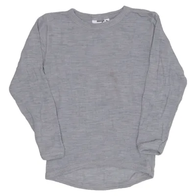 Base layer shirt (Gray) from Joha Merino wool
