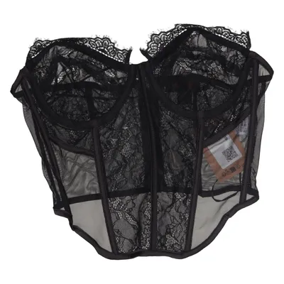 Bustier (Svart) från Misspap Elastan, Polyamid, Polyester