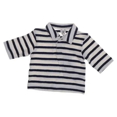 Pikétröja (Blå, Vit) från Arket Bomull