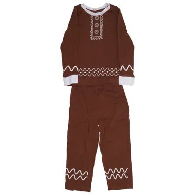 Kerstkleding (Bruin) van Christmas Crossbow Katoen