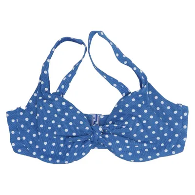 Bikini top (Blue, White) from Yamamay Elastane, Polyester