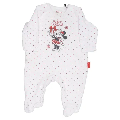 Barboteuse (Blanc, Rouge) de Disney Baby Coton, Polyester