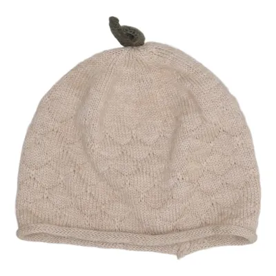 Bonnet (Beige) de Konges Sløjd Laine de mouton