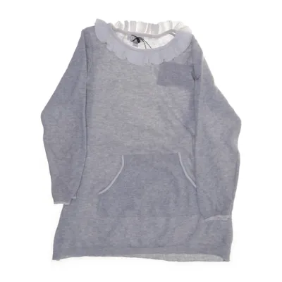 Klänning (Grå, Vit) från Livly Bomull