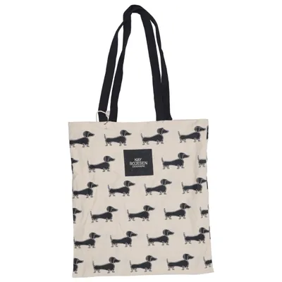 Canvas bag (Beige, Black) from Kay Bojesen