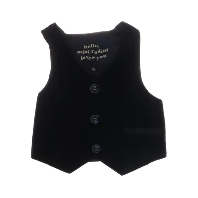 Ytterväst (Svart) från Mini Rodini Bomull, Polyester