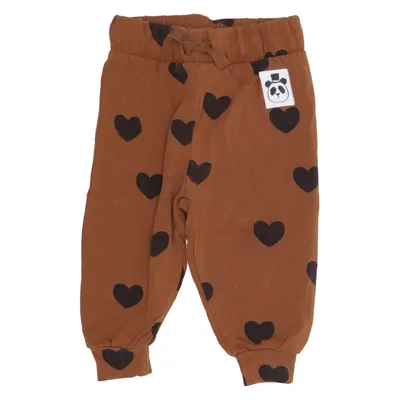 Sweatpants (Brun, Sort) fra Mini Rodini Elastan, Lyocell