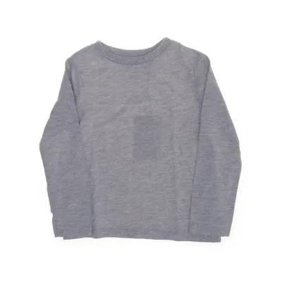 Long sleeve T-shirt (Gray) from Tough Team Cotton, Polyester
