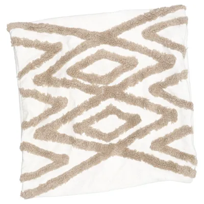 Kissenüberzug (Weiß, Beige) von Mio Baumwolle