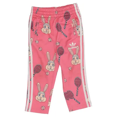 Trainingsbroek (Roze, Meerkleurig) van Adidas Mini Rodini Polyester