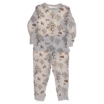 Pajamas (White, Multicolored) from Newbie by KappAhl Cotton
