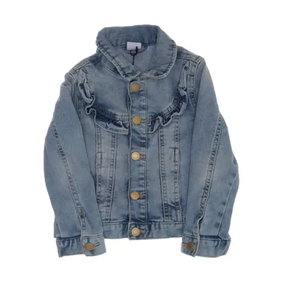 Spijkerjas (Blauw) van Lindex Kids Katoen, Elastaan, Polyester