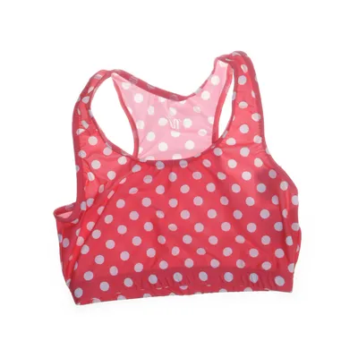 Bikiniöverdel (Röd, Vit) från Varsity Elastan, Polyester