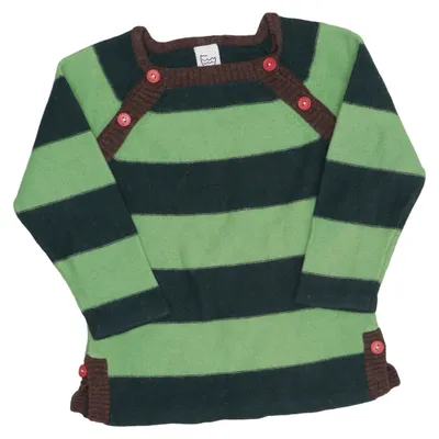 Sweater (Green, Blue) from Katvig Cotton, Wool