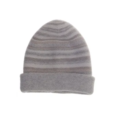 Beanie (Beige, Meerkleurig) Alpacawol
