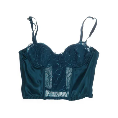 Bustier (Groen) van Urban Outfitters Elastaan, Polyamide, Polyester