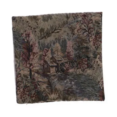 Sierkussensloop (Groen, Bruin, Meerkleurig) van Zara Home Katoen, Linnen, Viscose