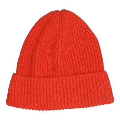 Beanie (Red) from H&M Polyester, Acrylic, Polyamide